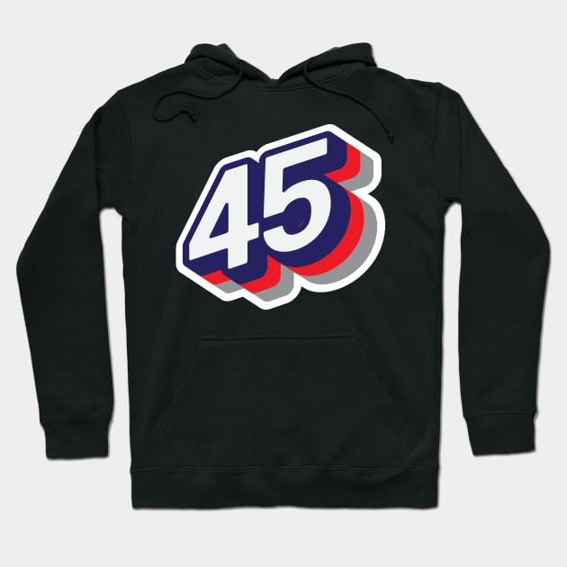 45 Hoodie by MplusC